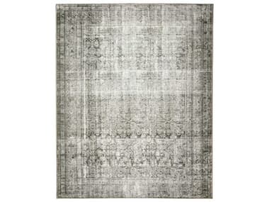 Four Hands Lucca Bordered Area Rug FS237144OLIVE