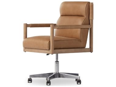 Four Hands Caswell Kiano Palermo Drift Leather Desk Chair FS237316002