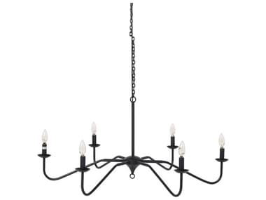 Four Hands Hutton Edlyn Antiqued Iron Chandelier FS237407001