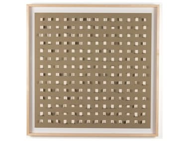 Four Hands Art Studio See Through Taupe by FH Art Studio Natural Maple Canvas Wall Art FS237508001