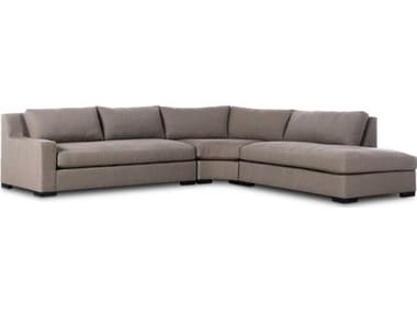 Four Hands Atelier 173" Wide Brown Fabric Upholstered Sectional Sofa FS237725002