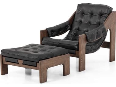 Four Hands Kensington Chair and Ottoman Set FS237803003