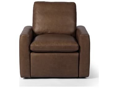 Four Hands Norwood Tillery Sonoma Coco Leather Power Recliner Accent Chair FS237939005