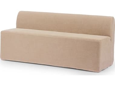 Four Hands Norwood 72" Broadway Canvas Beige Fabric Upholstered Accent Bench FS238050001