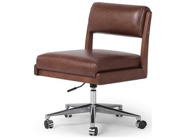 Four Hands Allston Norris Leather Computer Desk Chair FS238205001