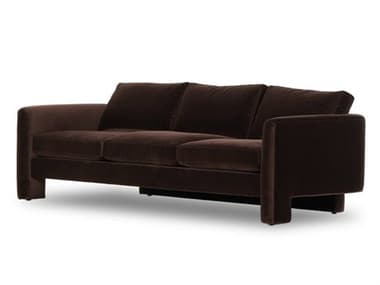 Four Hands Grayson Katya Surrey Cocoa Brown Upholstered Sofa FS238395001