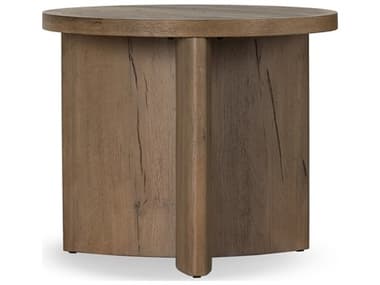 Four Hands Bina Toli Rustic Grey Veneer End Table FS238511001