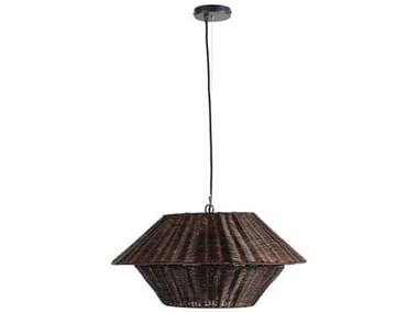 Four Hands Mccarthy 26" Brown Bowl Pendant FS238692003