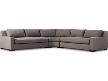 Four Hands Atelier 180" Wide Brown Fabric Upholstered Sectional Sofa FS239020003