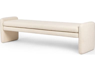 Four Hands Townsend Serena Durham Cream Upholstered Accent Bench FS239676001