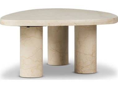 Four Hands Rockwell Zion Cream Marble Nesting Coffee Table FS239701003