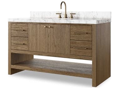 Four Hands Anthem Single Wide Vanity - Washed Natural Veneer FS240194001