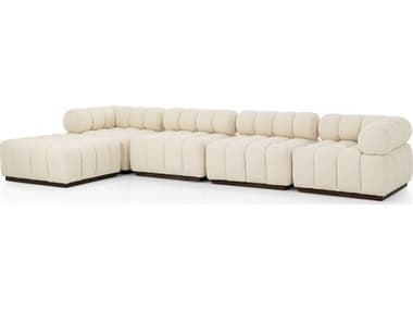 Four Hands Kensington Roma 4 - Piece 150" Wide Fabric Upholstered Sectional Sofa FS241255001