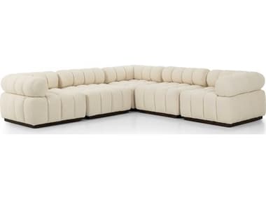 Four Hands Kensington Roma 5 - Piece 112" Wide Fabric Upholstered Sectional Sofa FS241256001