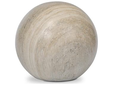 Four Hands Thayer Mairo Natural Grey Faux Marble Sphere FS241655004