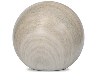 Four Hands Thayer Mairo Natural Grey Faux Marble Sphere FS242067003