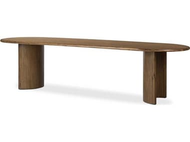 Four Hands Haiden Paden Oval Wood Dining Table FS242354003