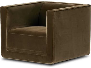 Four Hands Centrale Phillip Swivel Green Accent Chair FS243626003