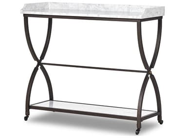 Four Hands Van Thiel Six Beers Rectangular Marble Console Table FS244447001