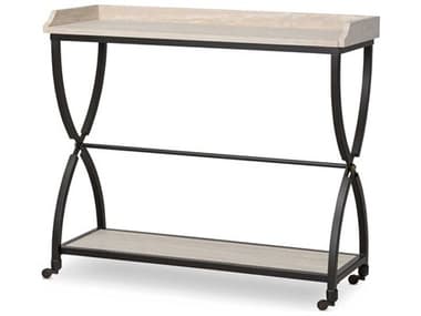 Four Hands Van Thiel Six Beers Rectangular Stone Console Table FS244447002