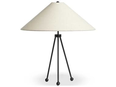 Four Hands Waldorf Table Lamp - Matte Black FS246083001