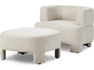 Four Hands Farrow 35" White Fabric Accent Chair FS247145001