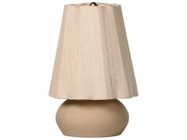 Four Hands Dane Posie Table Lamp - Tan Speckled Ceramic FS249095001