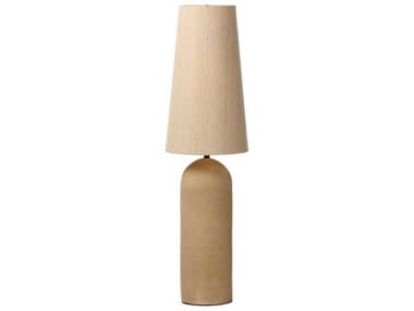 Four Hands Dane Posie Floor Lamp - Tan Speckled Ceramic FS249183001