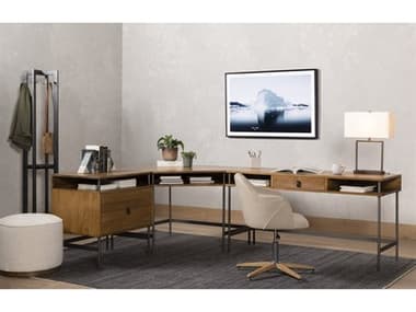 Four Hands Ashford Home Office Set FSASHFORDHOMEOFFICESET4