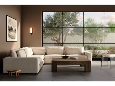 Four Hands Atelier Bloor 5 - Piece Beige Upholstered Sectional Sofa FSUATR066377S10