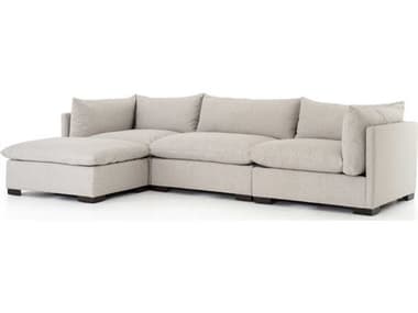 Four Hands Atelier Sleeper Fabric Sectional Sofa FSUATRS01925