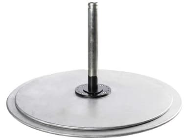 Frankford Galvanized Steel 36'' Wide Round 156lbs Stackable Plate FU36G