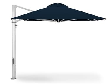 Frankford Umbrellas Eclipse Aluminum Cantilever 10' x 13' Foot Rectangular Crank Lift Umbrella FU898ECUR