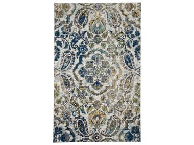 Feizy Rugs Brixton Floral Area Rug FZ3607FAZURE
