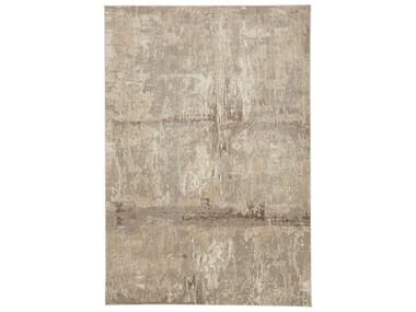 Feizy Rugs Parker Ivory / Gray Rectangular Area Rug FZ3701FIVORYGRAY