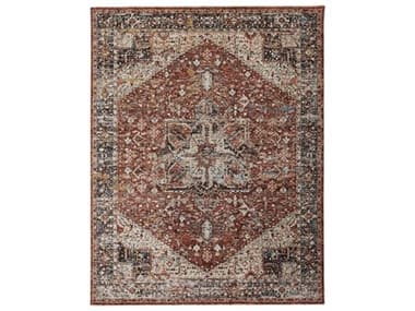 Feizy Rugs Caprio Bordered Area Rug FZ3960FRUST