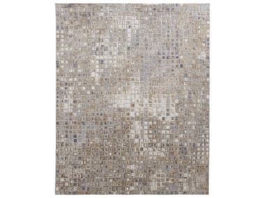 Feizy Rugs Laina Beige / Gray Rectangular Area Rug FZ39G0FBEIGEGRAY