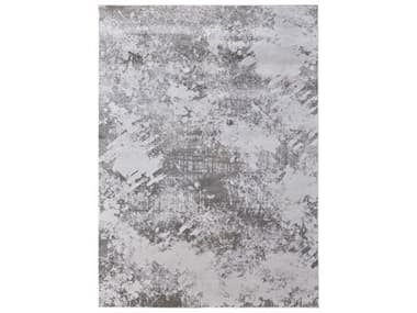 Feizy Rugs Waldor Abstract Area Rug FZ73539NDFIVYGRY