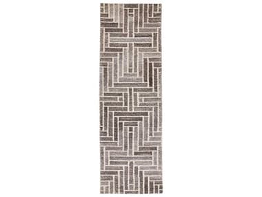 Feizy Rugs Asher Taupe / Natural Runner Area Rug FZ8768FTAUPENATURALRUN