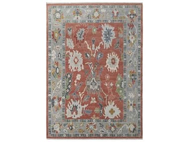 Feizy Rugs Karina Bordered Area Rug FZ90969G4FRSTGRY