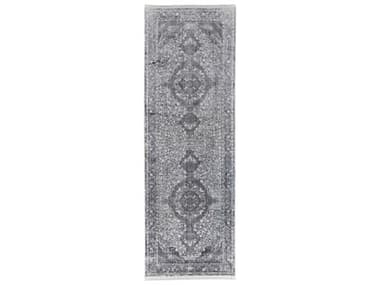 Feizy Rugs Sarrant Bordered Runner Area Rug FZ9193967FCHLRUN