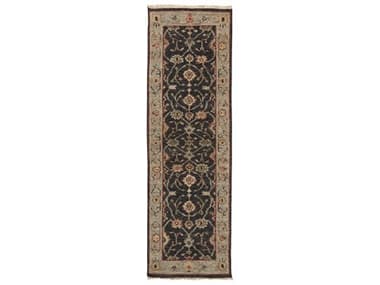 Feizy Rugs Carrington Bordered Runner Area Rug FZ9826500FCHLLBLI68