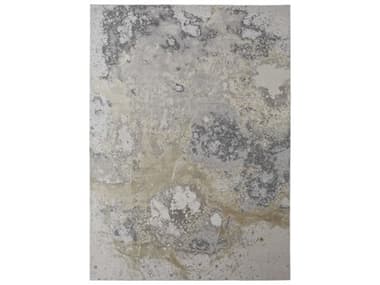 Feizy Rugs Astra Abstract Area Rug FZARA39L3FGRAYGOLDIVORY