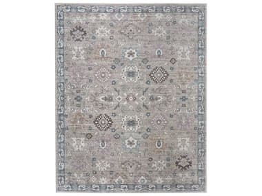 Feizy Rugs Dartmouth Bordered Area Rug FZDRT39QLFGRYMLTF01