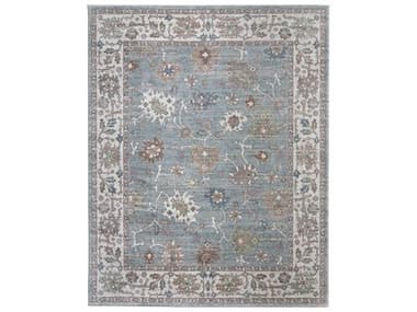 Feizy Rugs Dartmouth Bordered Area Rug FZDRT39QNFBLUMLTF01