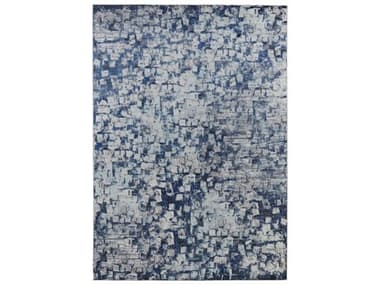 Feizy Rugs Edgemont Abstract Area Rug FZEDG39IPFBLUEIVORY