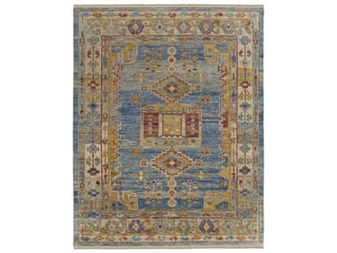 Feizy Rugs Fillmore Bordered Area Rug FZFIL6944FBLUEYELLOWRED