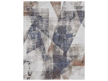 Feizy Rugs Gilmore Abstract Area Rug FZGIL39MKFBLUIVY