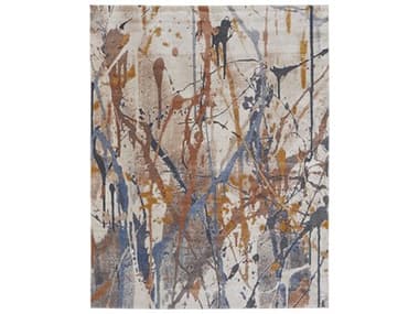 Feizy Rugs Gilmore Abstract Area Rug FZGIL39MPFBLUMLT