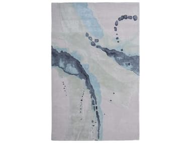 Feizy Rugs Kawai Abstract Area Rug FZKAW8986FGRNBLU